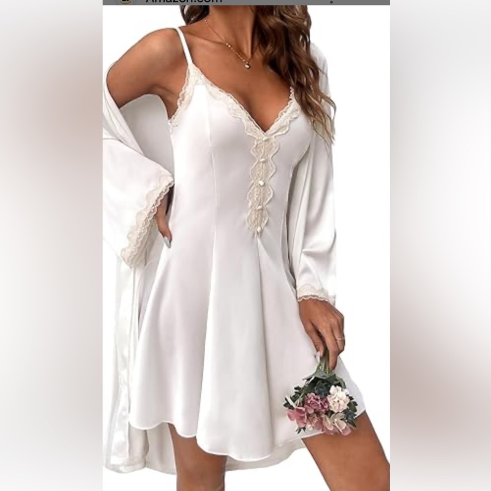 # 3/22 MakeMeChic Women's 2 Piece Pajama Set , size S